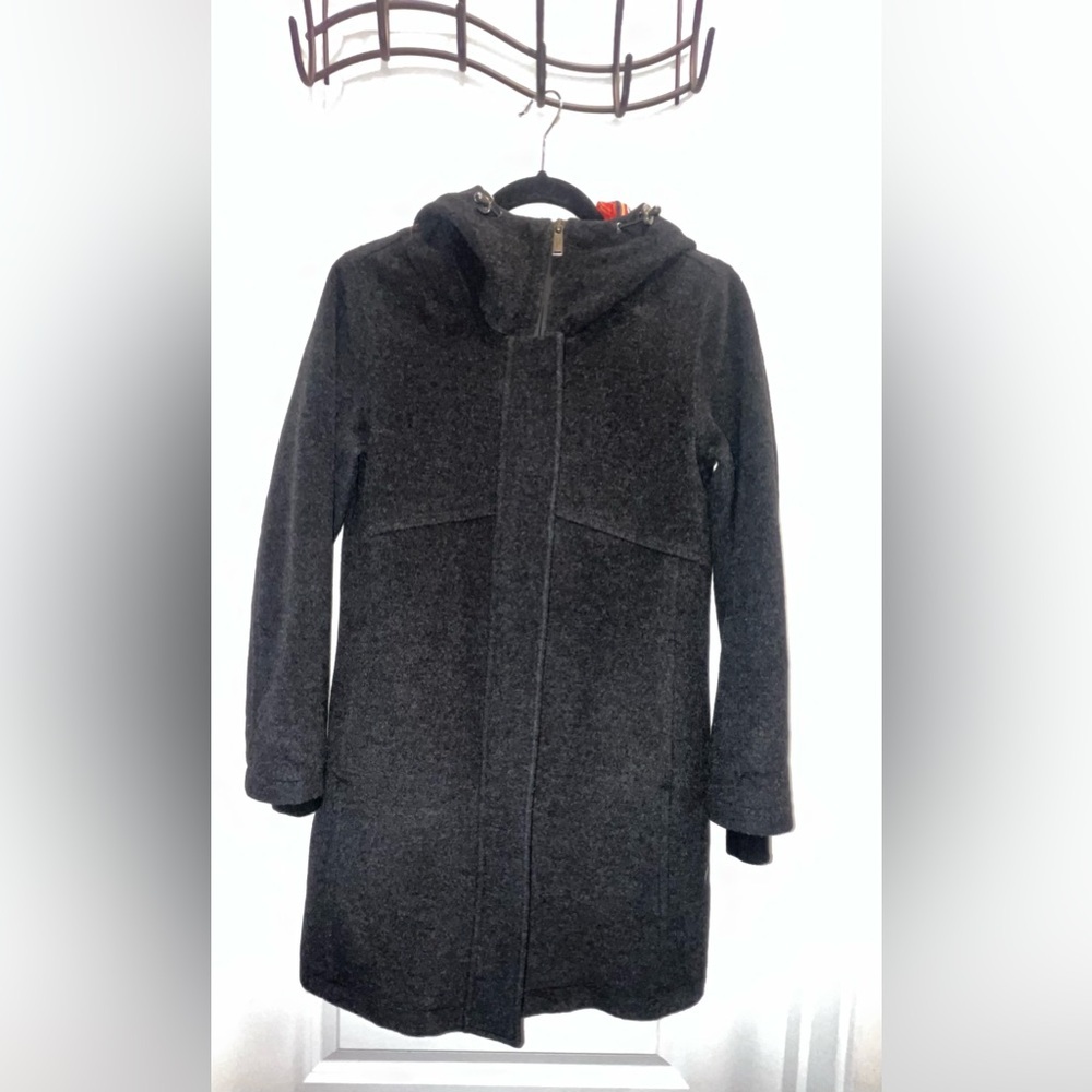 Pendleton Charcoal Ashwood Wool Hooded coat Women’s XS - Picture 1 of 7